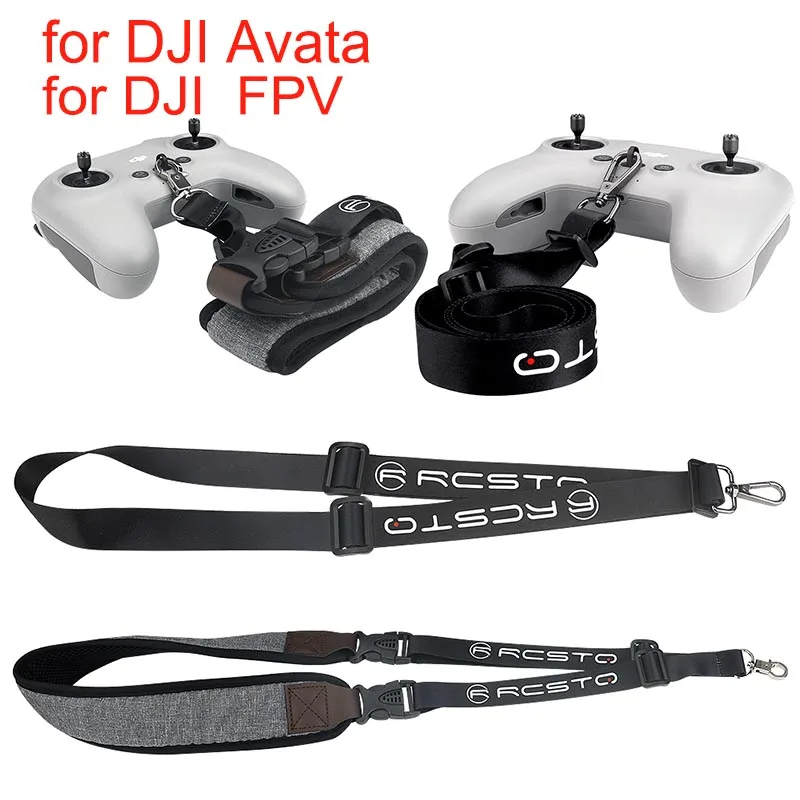 Drone Remote Controller Lanyard - สําหรับ DJI Avata Drone สายคล้องคอเชือกหัวเข็มขัดสําหรับรีโมทคอนโทรล FPV