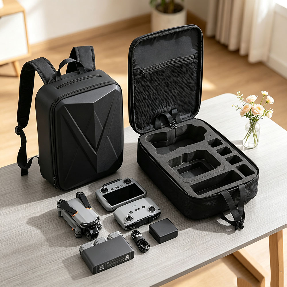 Drone Backpack - กระเป๋าเก็บของแบบพกพา กระเป๋าสะพายหลัง กระเป๋าสะพายไหล่ เหมาะสำหรับ DJI AIR