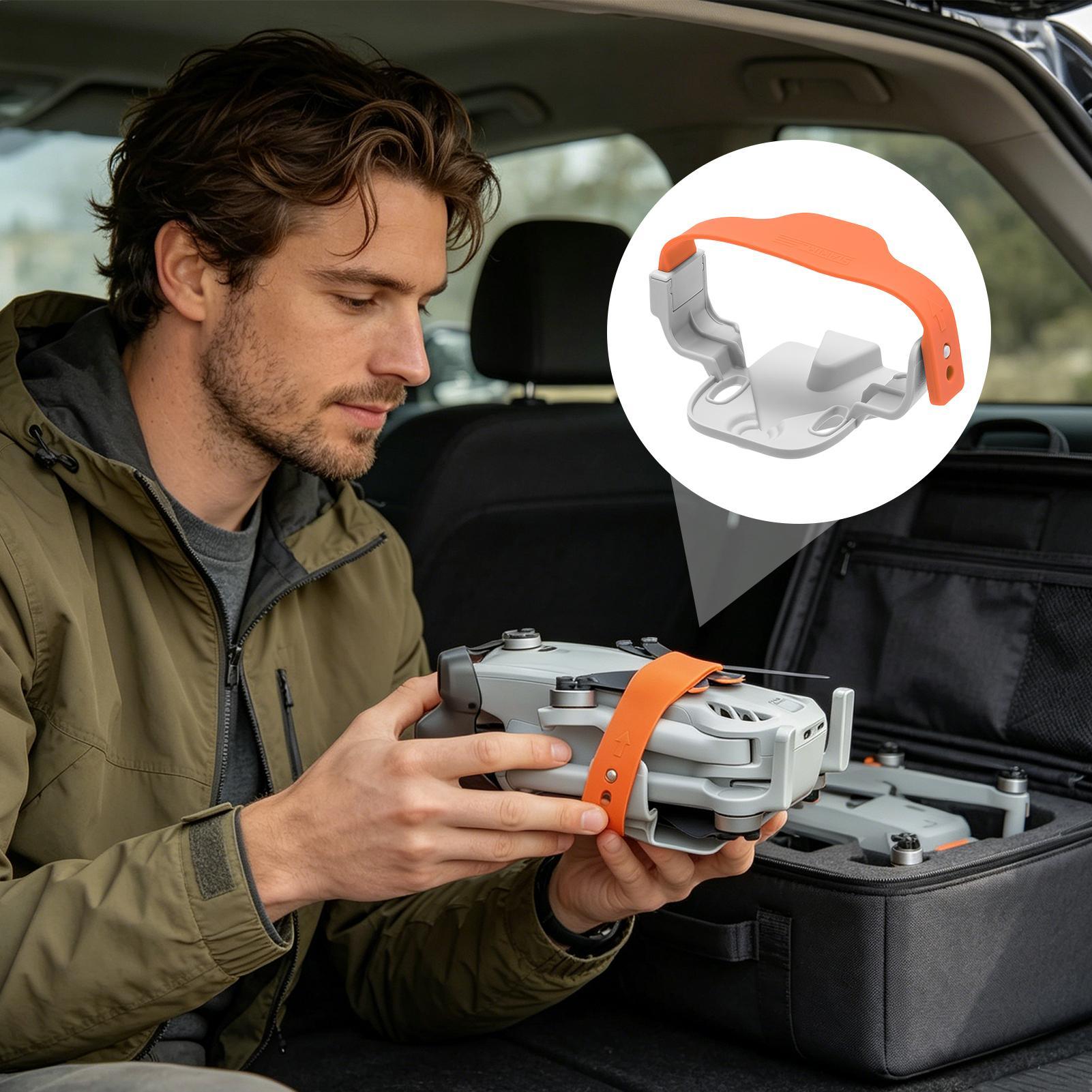 อุปกรณ์ยึดใบพัด สายรัดป้องกันใ - Drone Propeller Holder บทวิจารณ์และราคา