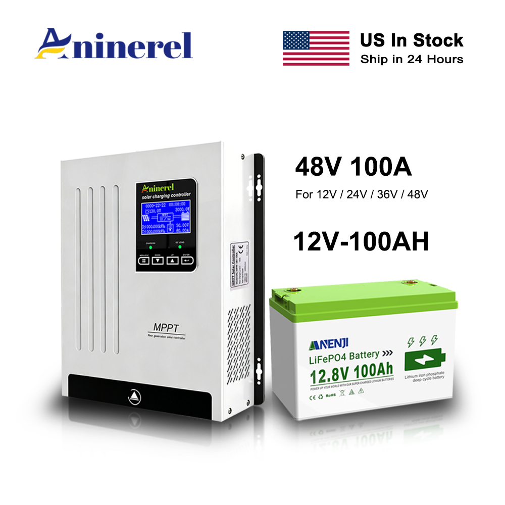 Aninerel 100A Solar Charge Con - Drone Solar Charger บทวิจารณ์และราคา
