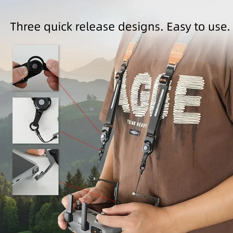 สายคล้องคอแบบปรับสมดุลได้สำหรั - Drone Remote Controller Lanyard บทวิจารณ์และราคา