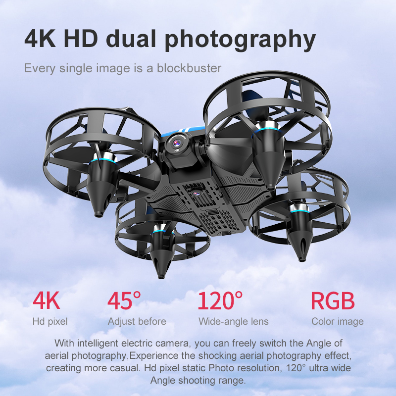 ใหม่ Mini Drone 812PRO อาชีพ H - Drone Remote Controller Lanyard บทวิจารณ์และราคา